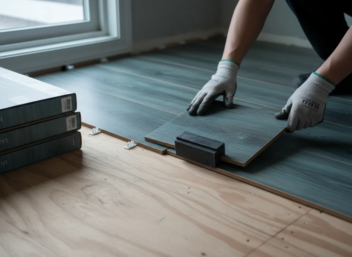Luxury Vinyl Plank Installation company in Colfax, ND